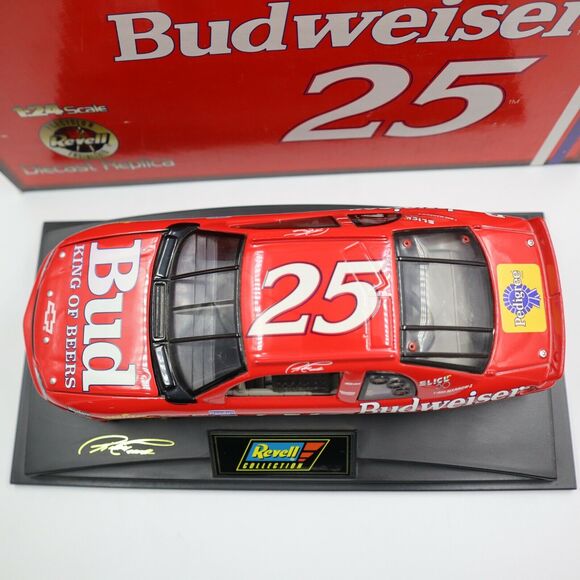 Ricky Craven #25 1997 Revell NASCAR Budweiser 1:24 Die Cast Replica - Picture 5 of 7